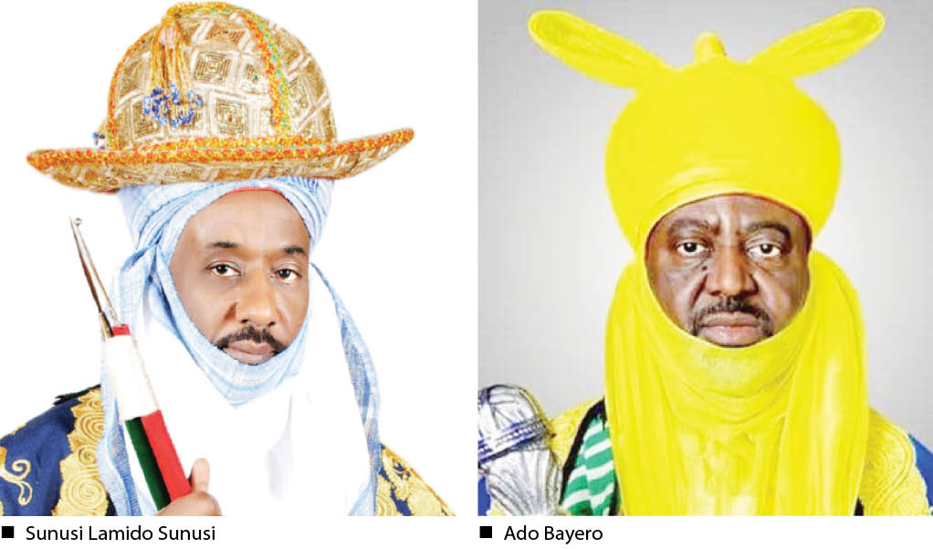 Despite court ruling, Sanusi, Bayero continue rivalry, lead Friday prayers