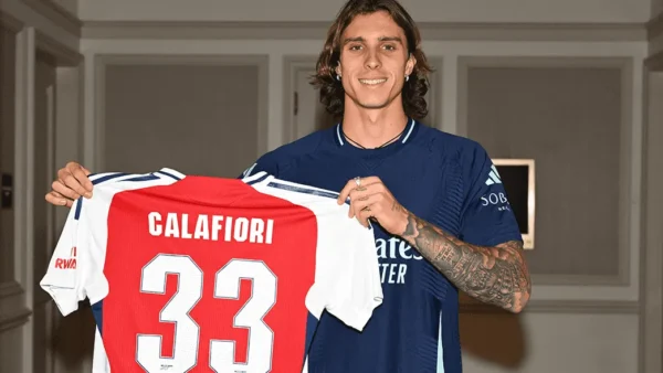 calafiori shirt