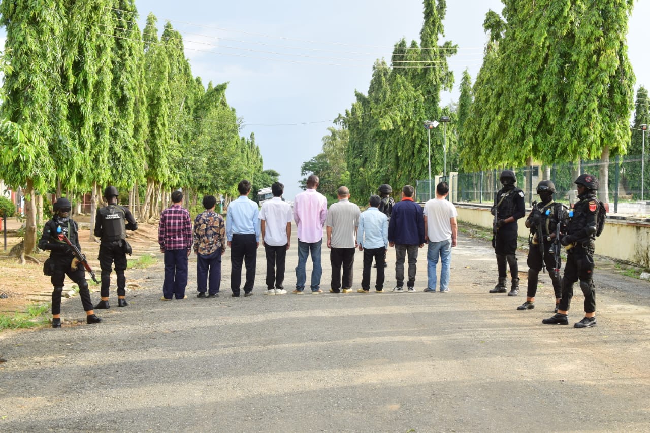 ‘Illegal mining’: Chinese Nationals remanded in Kuje Prison