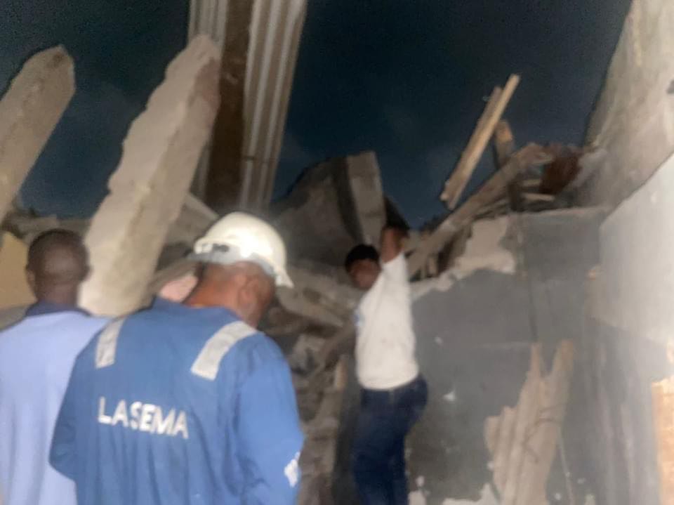 3 killed as another building collapses in Lagos