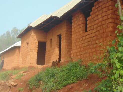 houses built with red blocks can be quite warm