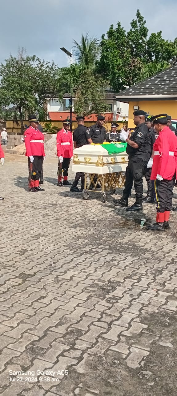 Police hand over body of slain Rivers DPO to family