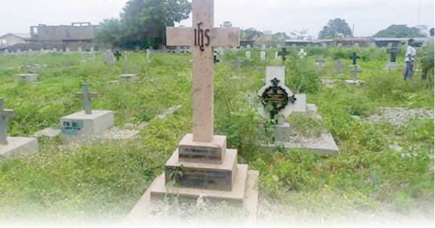 Inside cemeteries of colonial masters, missionaries