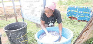 Happiness Kaura, 25, graduate of FCT College of Education, Zuba 