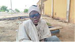 malam abdullahi, leader of the beggars along sama road