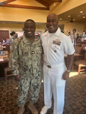 PHOTOS: Kelechi Ndukwe Becomes First Nigerian To Command US Navy War Ship %Post Title