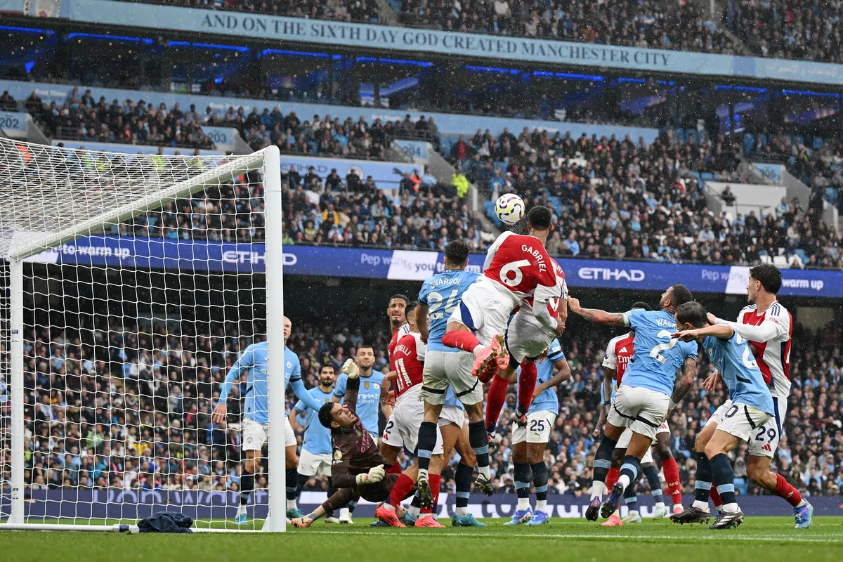 Man City, Arsenal battle to 2-2 draw at Etihad Stadium