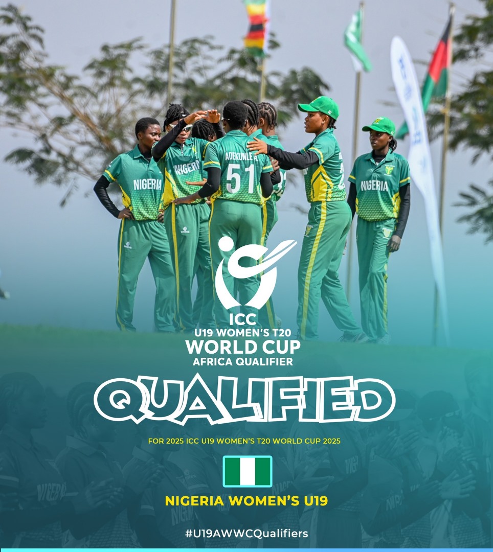 Nigeria picks Africa’s slot to 2025 Cricket U19 World Cup