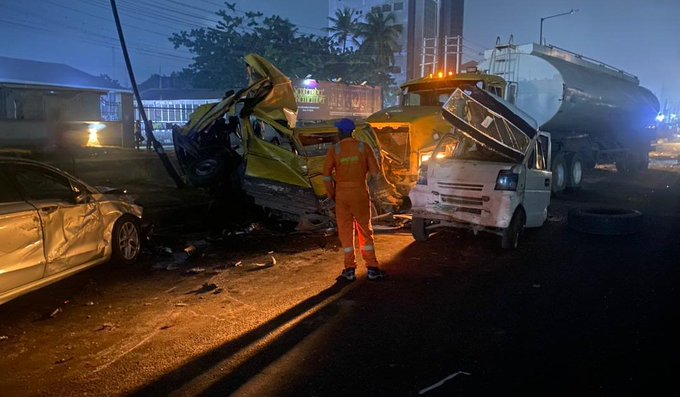 Lagos: Three killed in multiple accidents