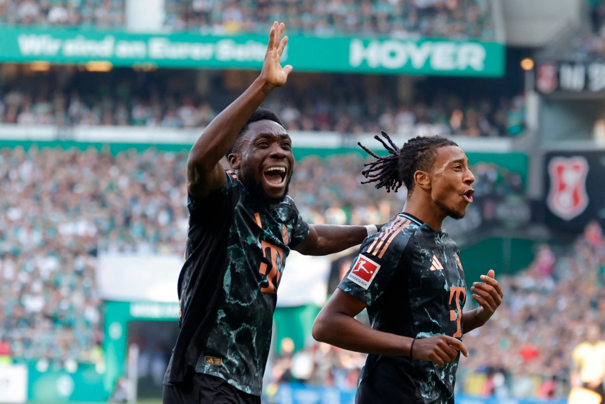 Olise hits brace, assists two others as Bayern thump Bremen in Bundesliga