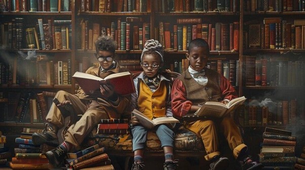 africa children reading