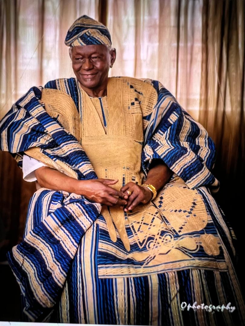 Laolu Akande writes birthday tribute to his father at 94