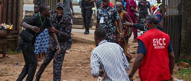 #EdoDecides: Police arrest political thugs, vote-buyers