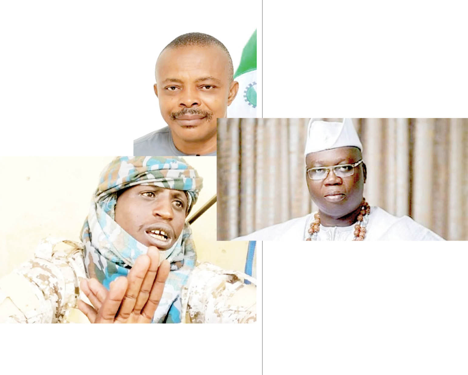 Gani Adams, Ajaero, Turji, Eguavoen, in the news