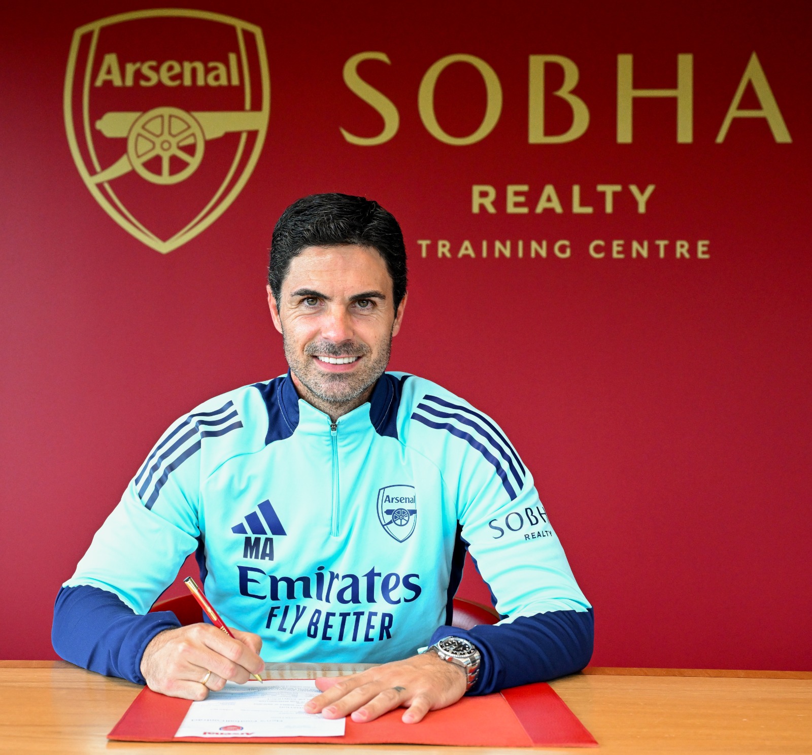 Arteta agrees new Arsenal deal