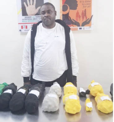 NDLEA nabs ex-convict with N4.6bn worth of cocaine at Lagos airport