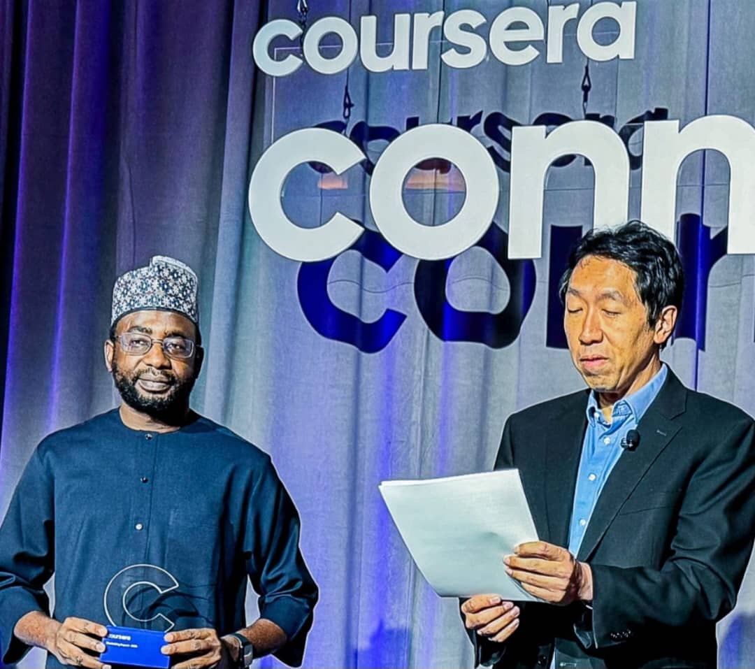 NITDA receives Coursera Global Impact Award for advancing digital skills in Nigeria