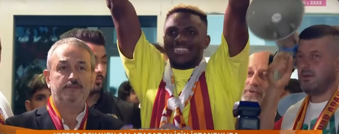 ‘It feels good being here’, Osimhen speaks on Galatasaray move