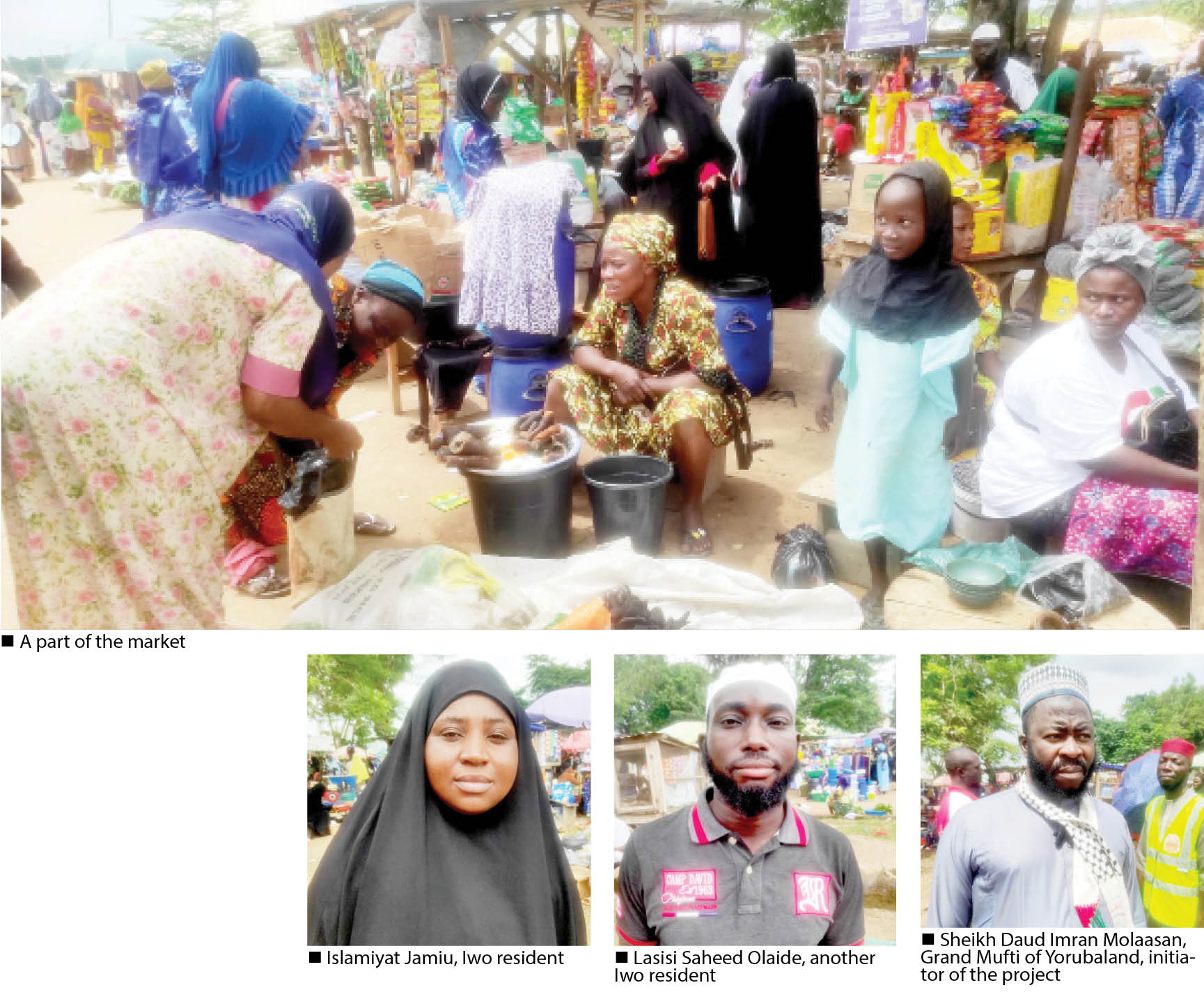 osun islamic market, where food items are cheaper