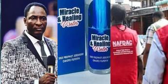 Stop patronising Pastor Fufeyin’s ‘miracle’ water, soap, NAFDAC warns