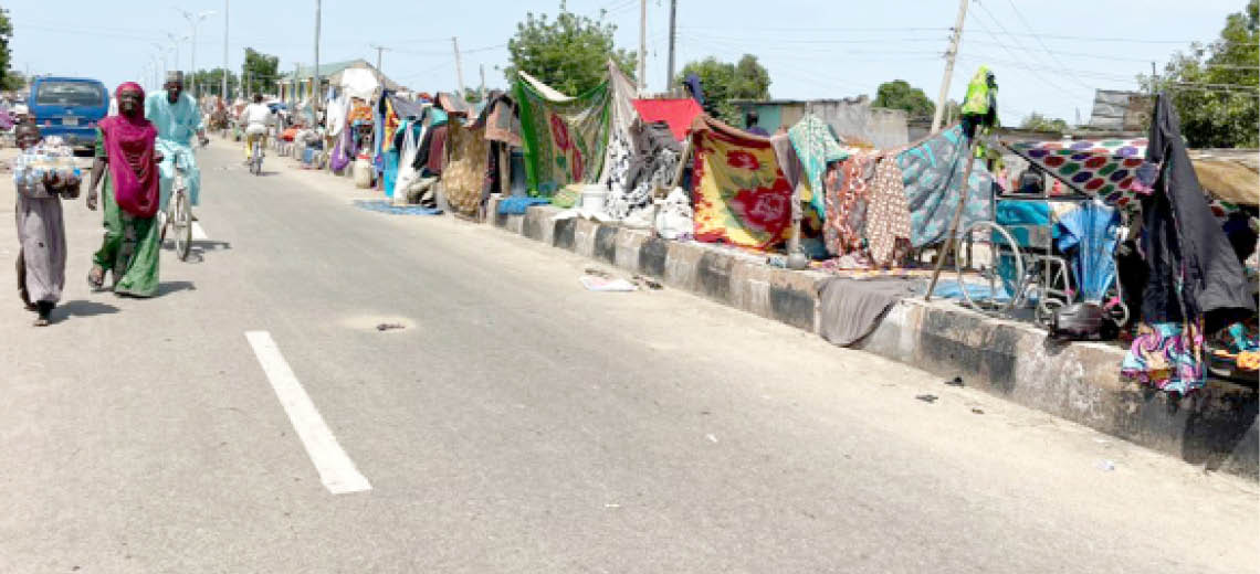 Maiduguri flood: Survivors pitch tents on streets as houses pose high risk