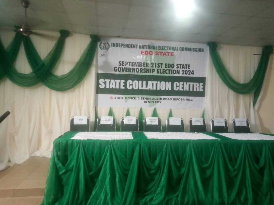 INEC finally commences collation of Edo guber result