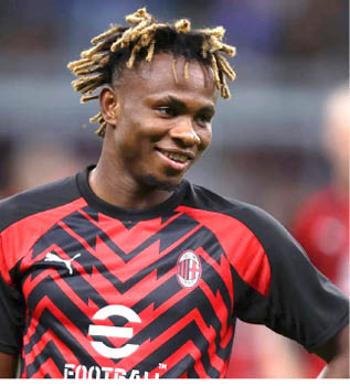 ac milan and super eagles player, samuel chukwueze