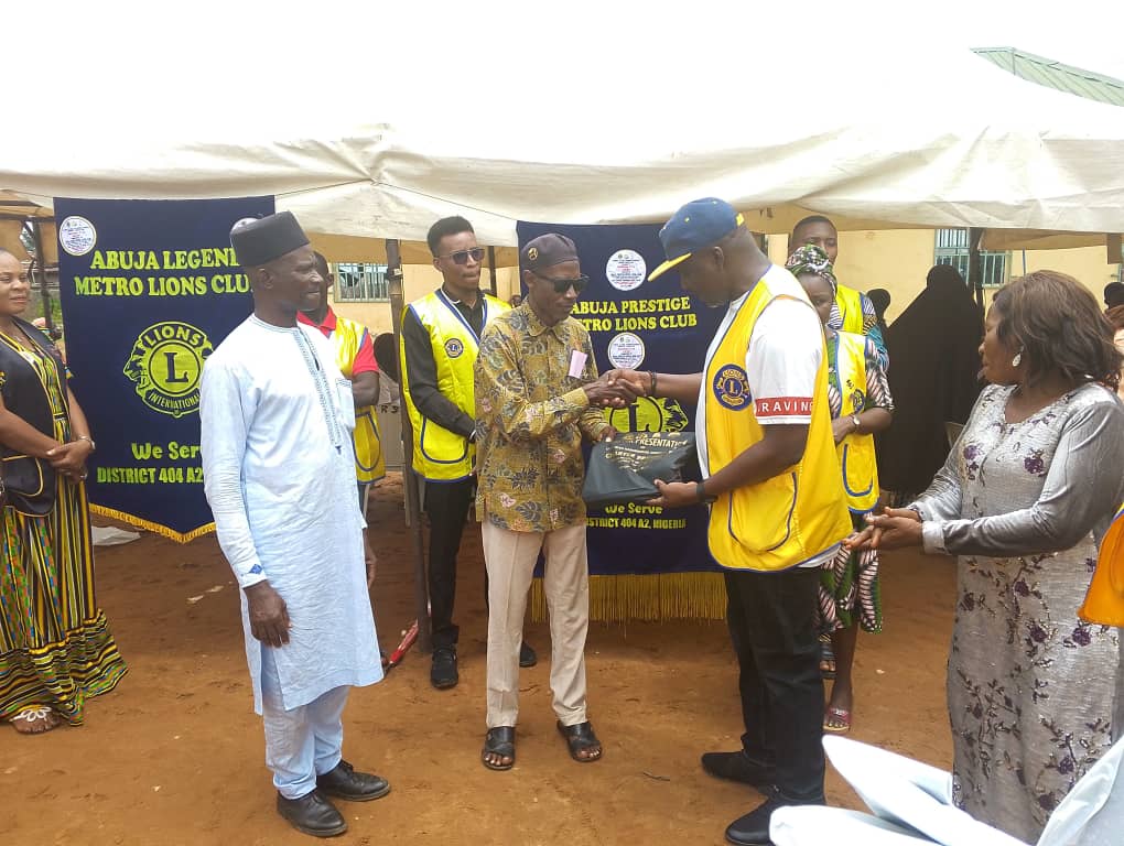 Lions Club engages in medical outreach, free feeding in Abuja