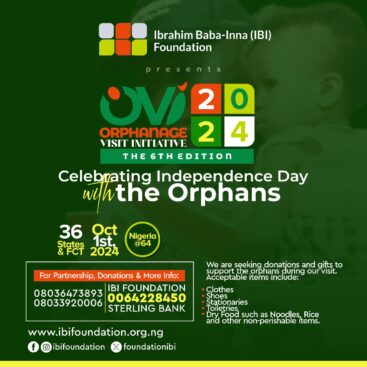 ibi foundation is celebrating independence day with the orphans