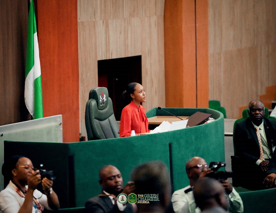 PHOTOS: 16-year-old Isabel leads session as reps celebrate girl-child Day