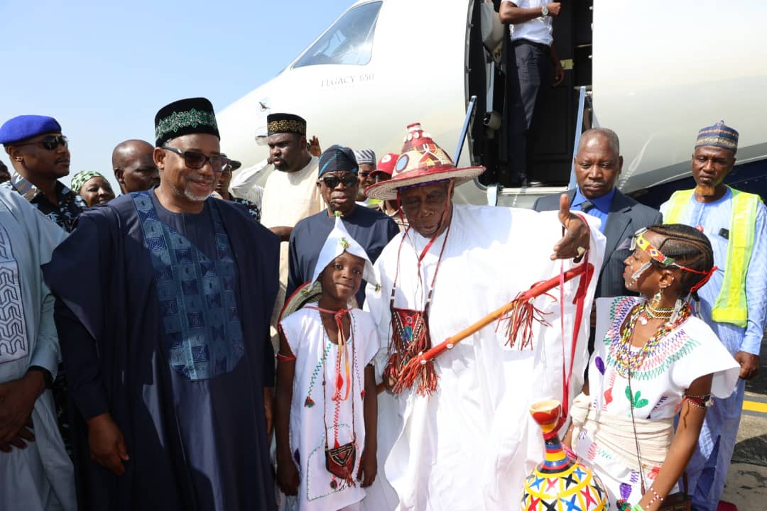 PHOTOS: Obasanjo Commissions Projects in Bauchi