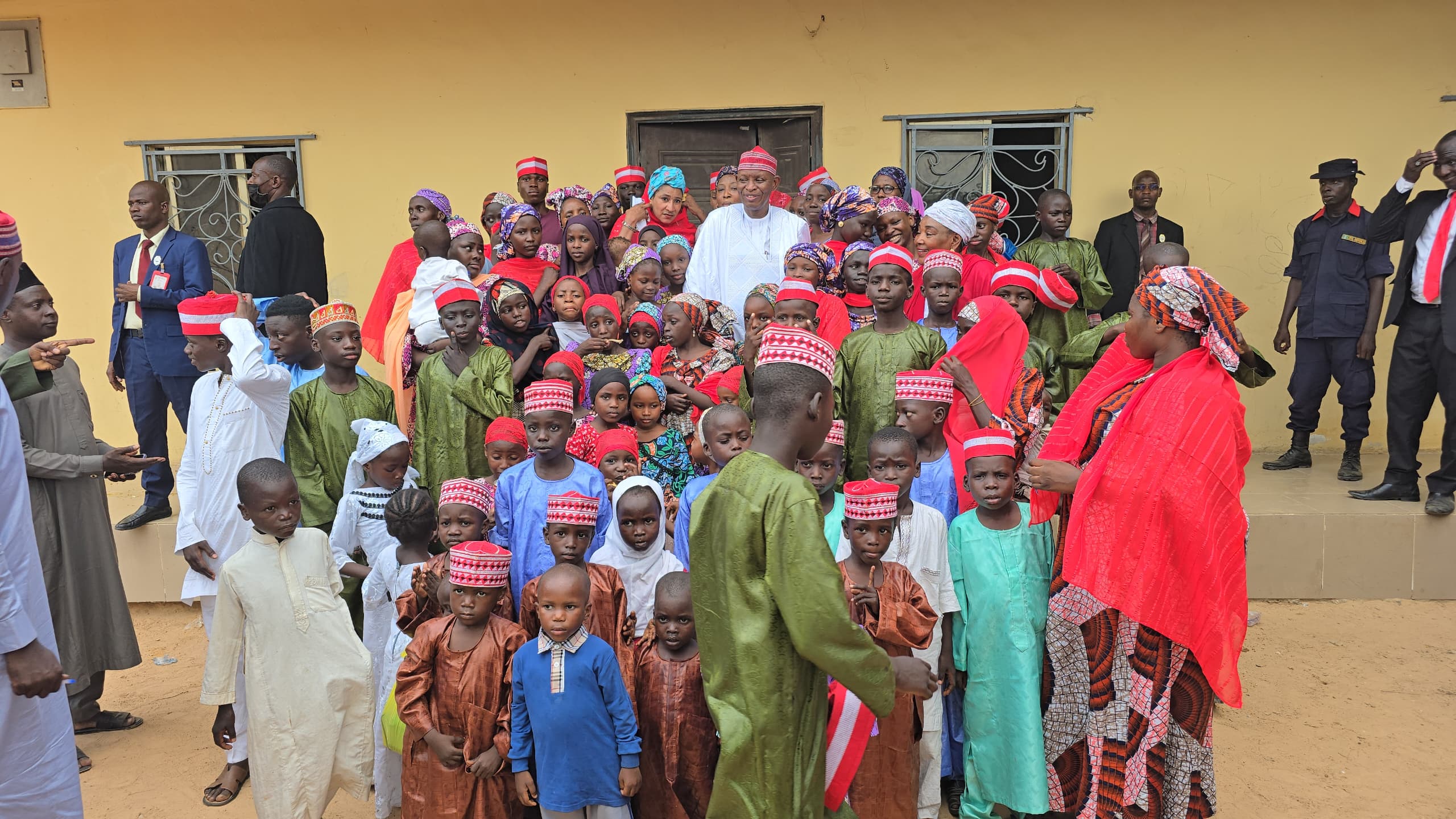 Nigeria @64: Gov. Yusuf Adopts 95 Orphans in Kano