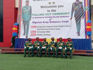 Army pulls out 5 retired Generals in Lagos