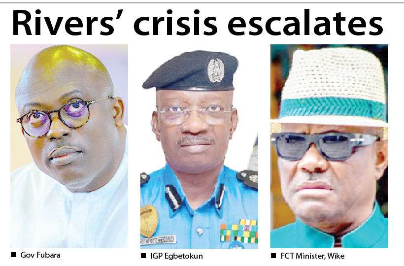 Rivers’ crisis escalates