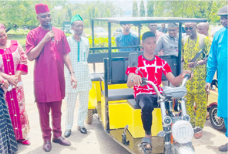 Fuel crisis: Ilaro poly produces solar-powered tricycles