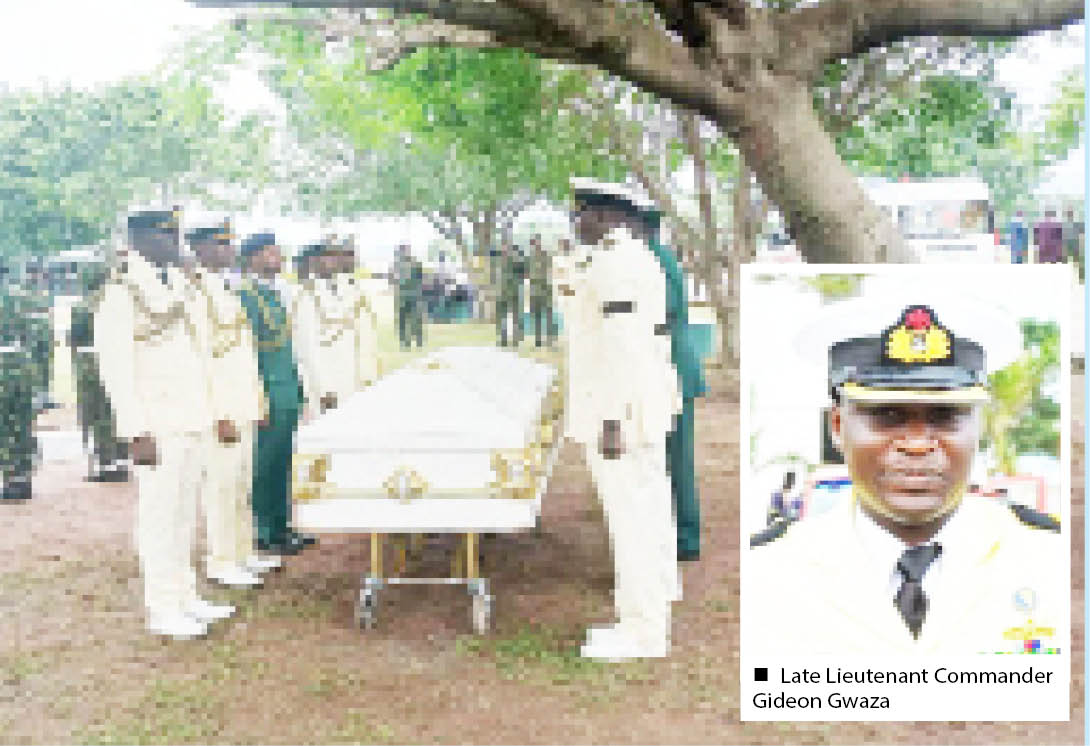 Lieutenant Commander Gwaza, the officer who laid his life for 59 people