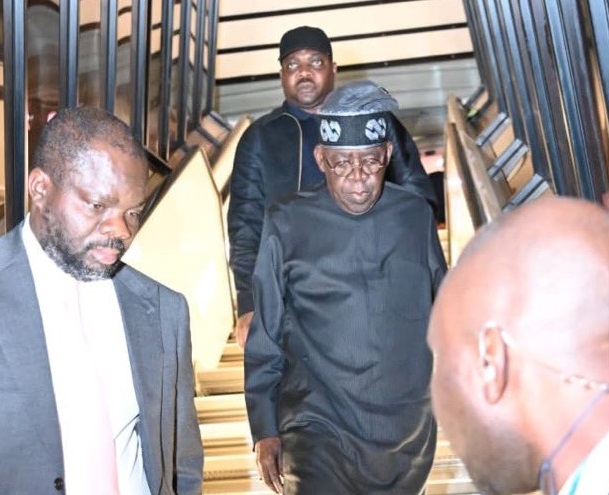 Tinubu returns from European trip