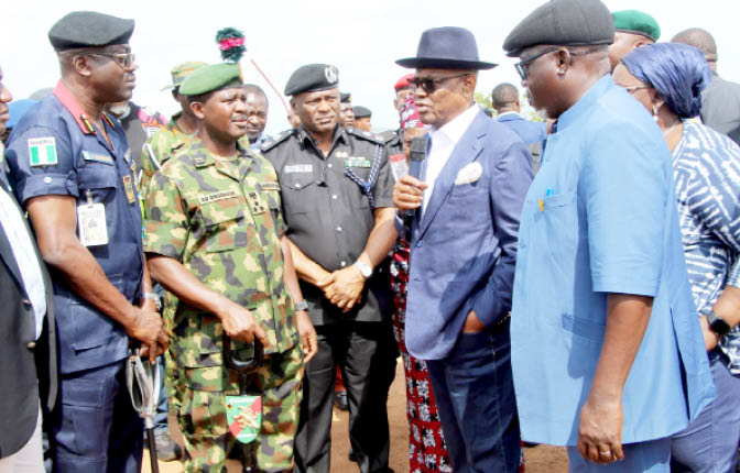 Wike directs security agents to protect demolition squad