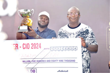 Olapede becomes first W/African player to achieve treble with 2024 CIO win