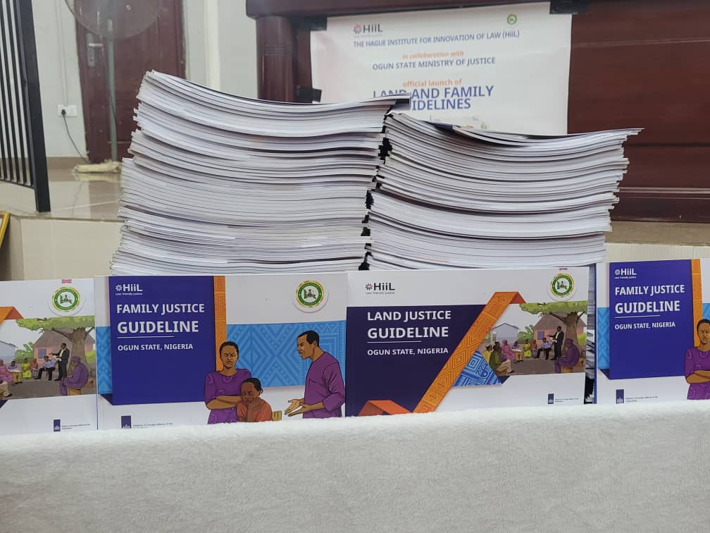 Hague institute unveils land, family justice guidelines in Ogun