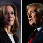 harris and trump