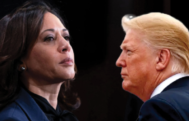 harris, trump