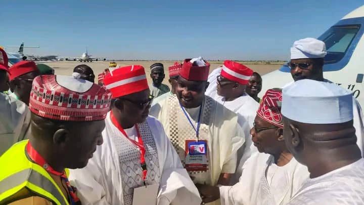 PHOTOS: Shettima, Obasanjo, Atiku, Saraki grace Kwankwaso’s daughter’s wedding