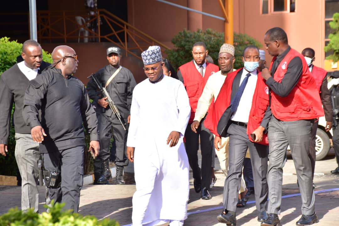 ‘Fraud’: Yahaya Bello, 2 others plead not guilty to EFCC’s charges