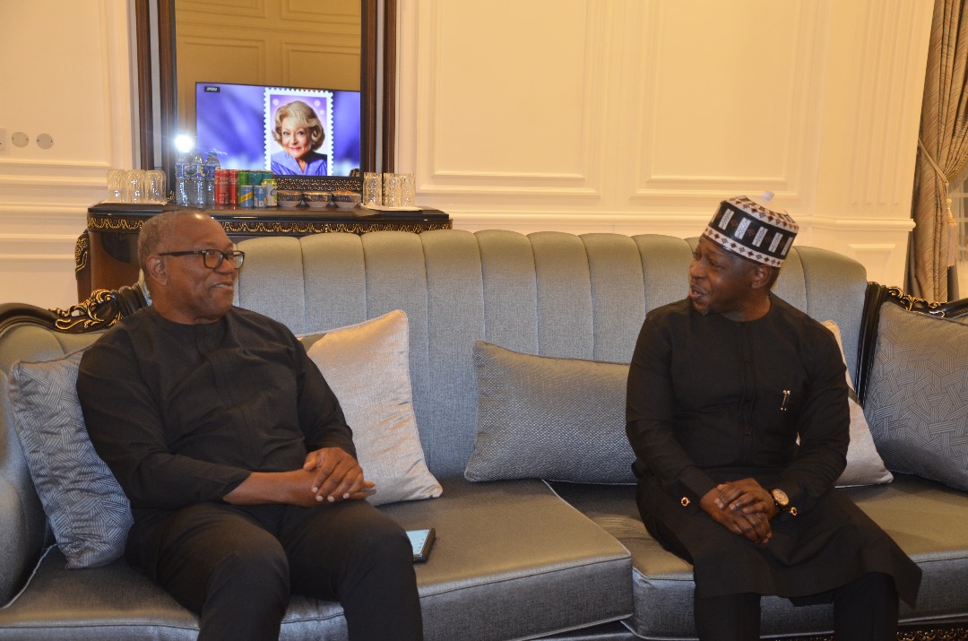 2027: Peter Obi pays private visit to APC chieftain, AA Zaura