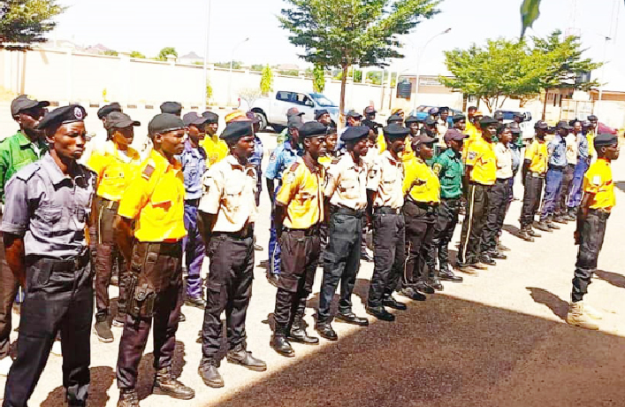 NSCDC trains 55 private guards in Gombe