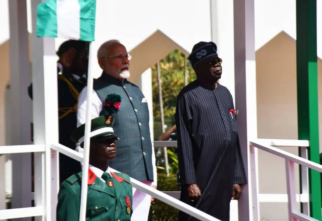 Tinubu confers GCON on Indian Prime Minister