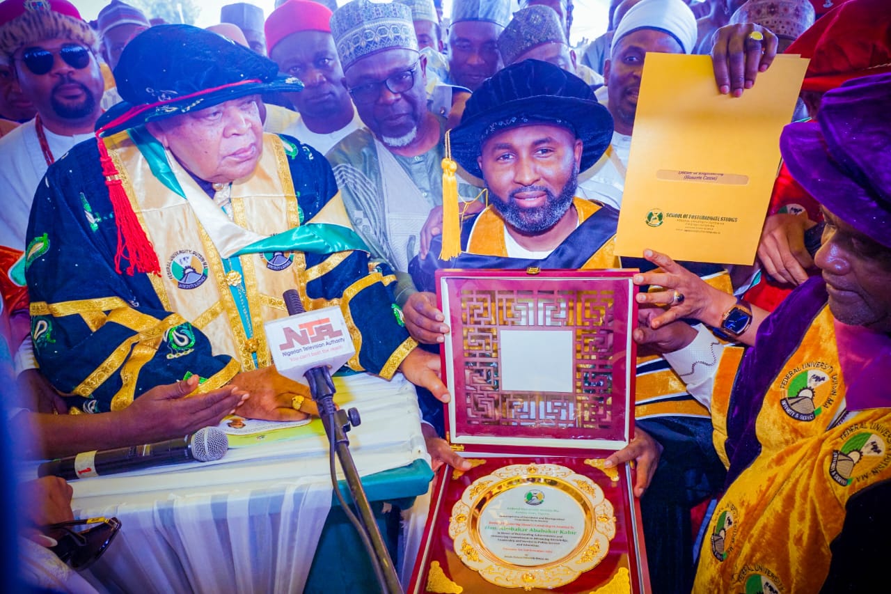 Rep Bichi Bags FUDMA Honorary doctorate degree