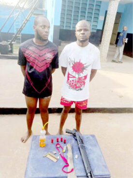 2 suspected robbers, cultists arrested in anambra