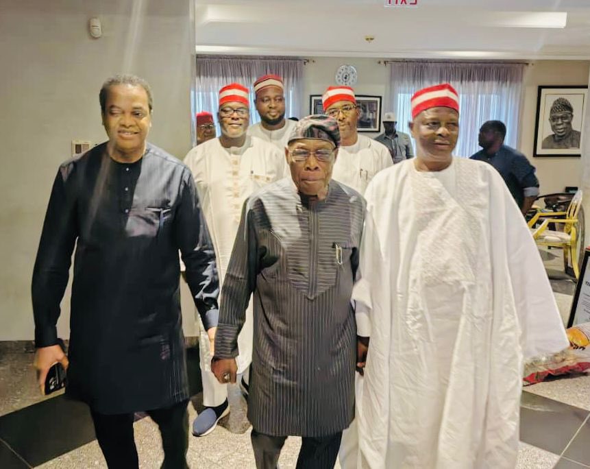 Kwankwaso, Donald Duke, Obasanjo Meet over Nigerian politics